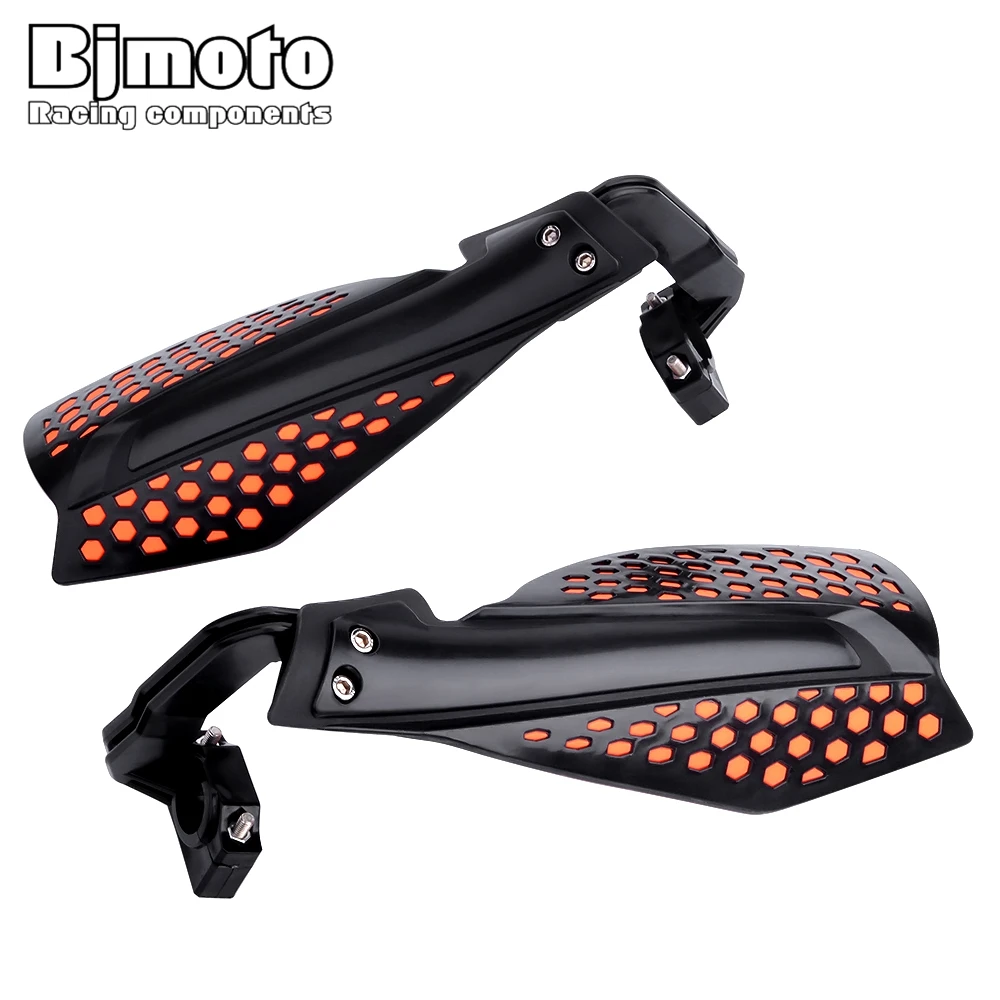 Koop BJMOTO Motocross Hand Guards Handguard Protector Bescherming Voor Motorfiets Dirt Bike Pit Bike ATV Quads met 22mm Handbar