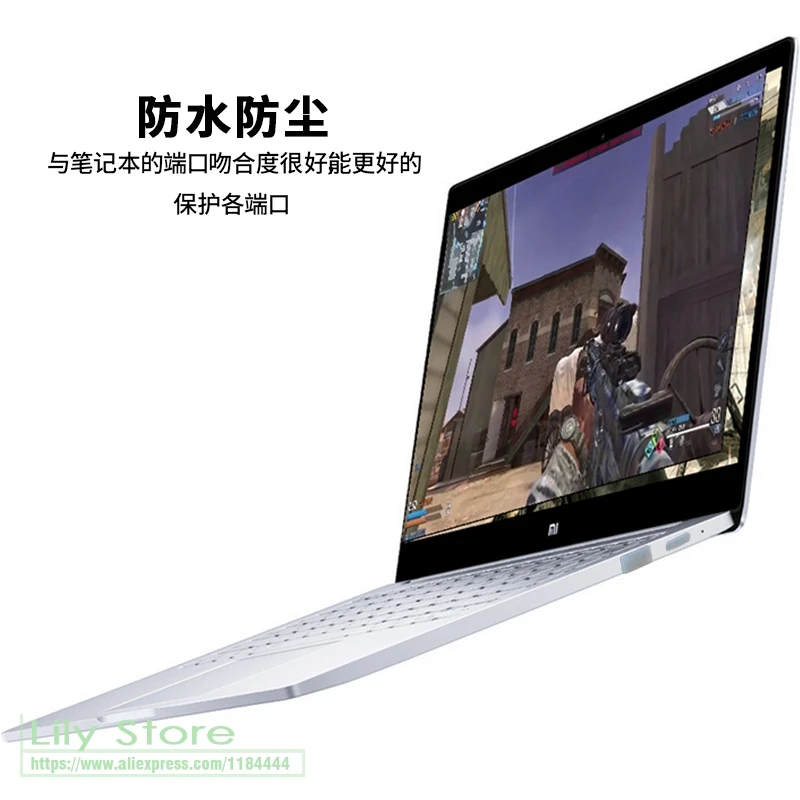 Силиконовая Пылезащитная заглушка протектор для Xiaomi Mi notebook Air 12 13 Pro 15 ноутбук 12,5 13,3 15,6 дюймов ноутбук Пылезащитная заглушка порты