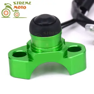 Motorcycle CNC Universal Engine Stop Start Kill Switch On Off Buttom For KAWASAKI KX65 KX85 KX125 KX250 KX250F KXF250 KX450F KXF450 KLX125 KLX250 KLX150 KLX450R Dirt Bike