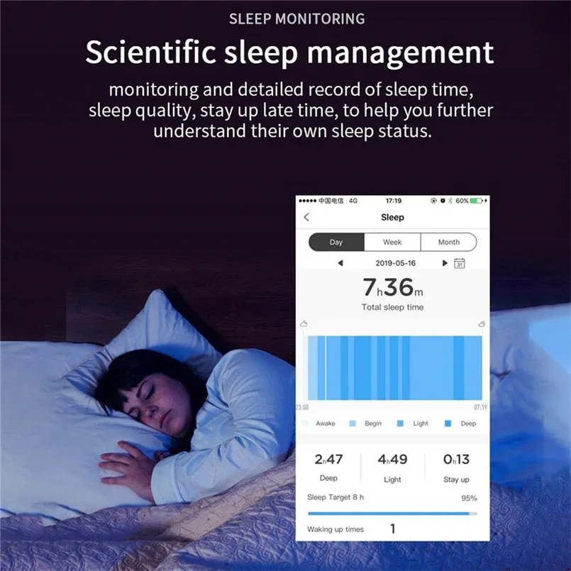 B79 Female Smart Bracelet Fitness Tracker PPG ECG Sleep Monitoring Call Reminder Color Screen Sports Health Waterproof 50JUN1924