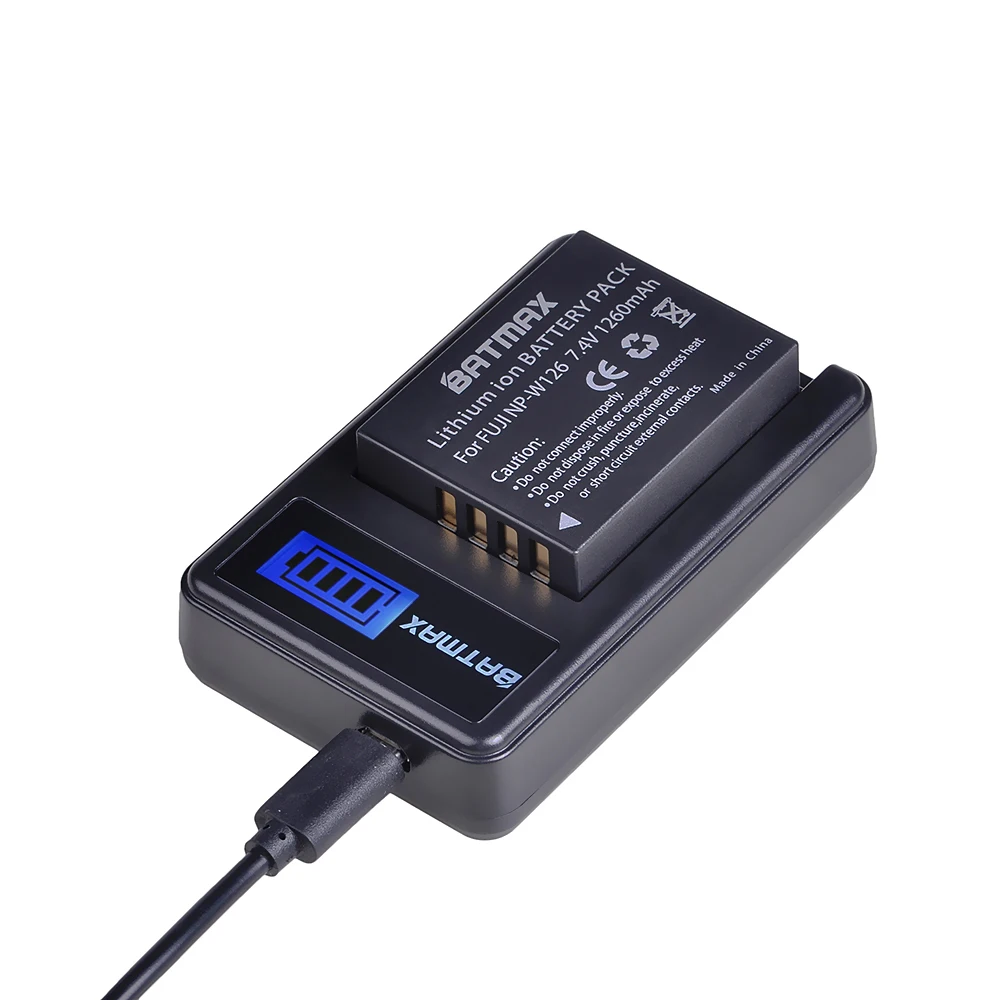 NP-W126 ЖК-дисплей USB Зарядное устройство для Fuji NP-W126 NP W126 Батарея HS50 HS35 HS33 HS30 EXR XA1 XE1 X-Pro1 XM1 X-T10 XT1 XE1 XE2 XA1