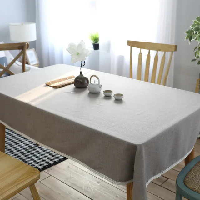 New Product Pure West Restaurant Cotton Table Cloth Anese Style New Product Pure West Restaurant Cotton Table Cloth Anese Style Simple Modern Cafe