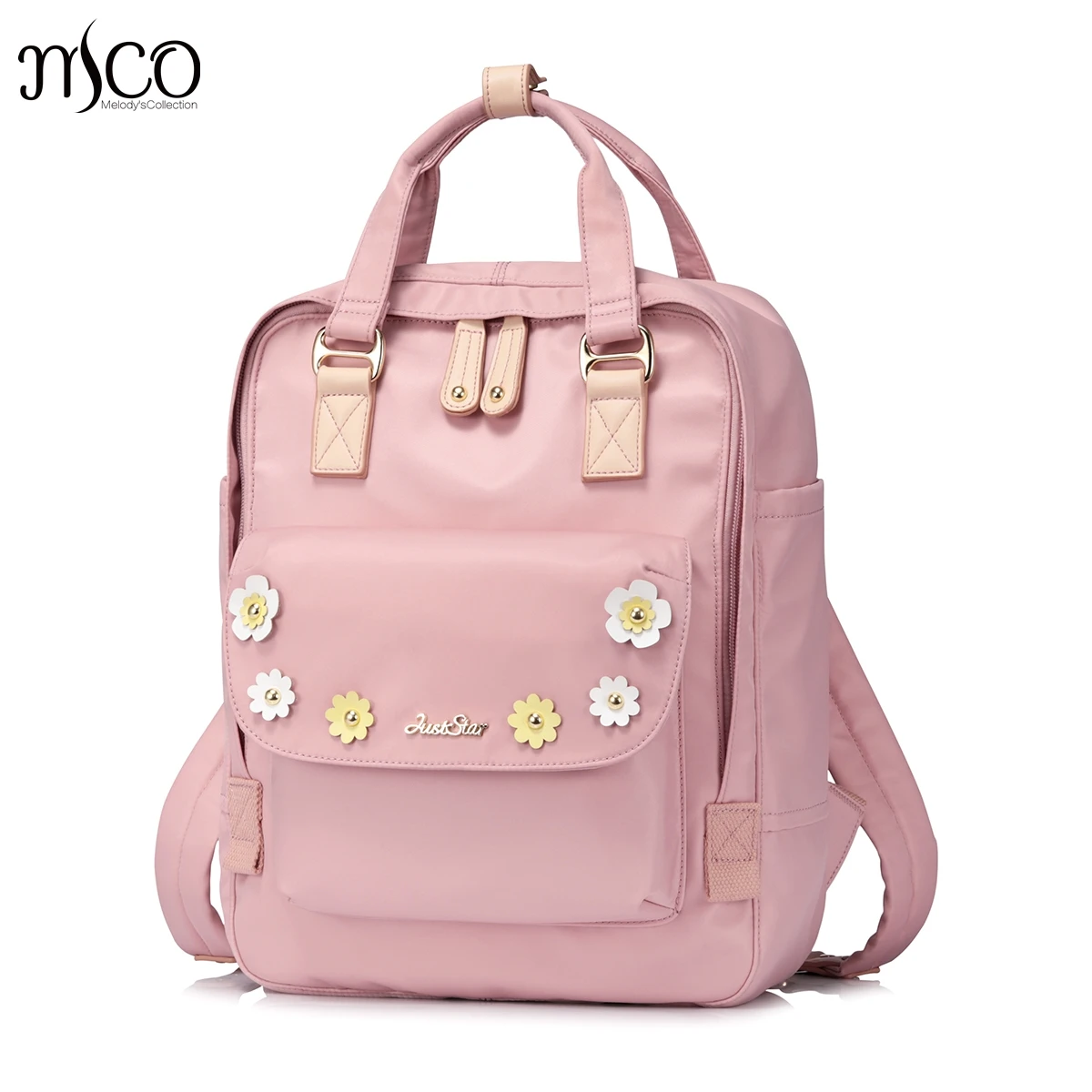 Japanese Harajuku shoulder woman Candy PINK Backpacks classic