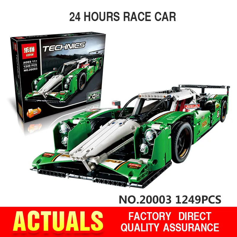 

LEPIN 20003 Technic Series The 24 hours Race Car Building Assembled Blocks Bricks Educational Toys Compatible with legeod 42039