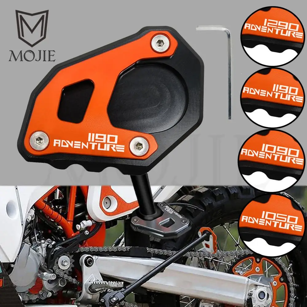 For KTM 1050 1090 1190 1290 Adventure 1290 Super Adventure R Plate Kickstand Adv Foot