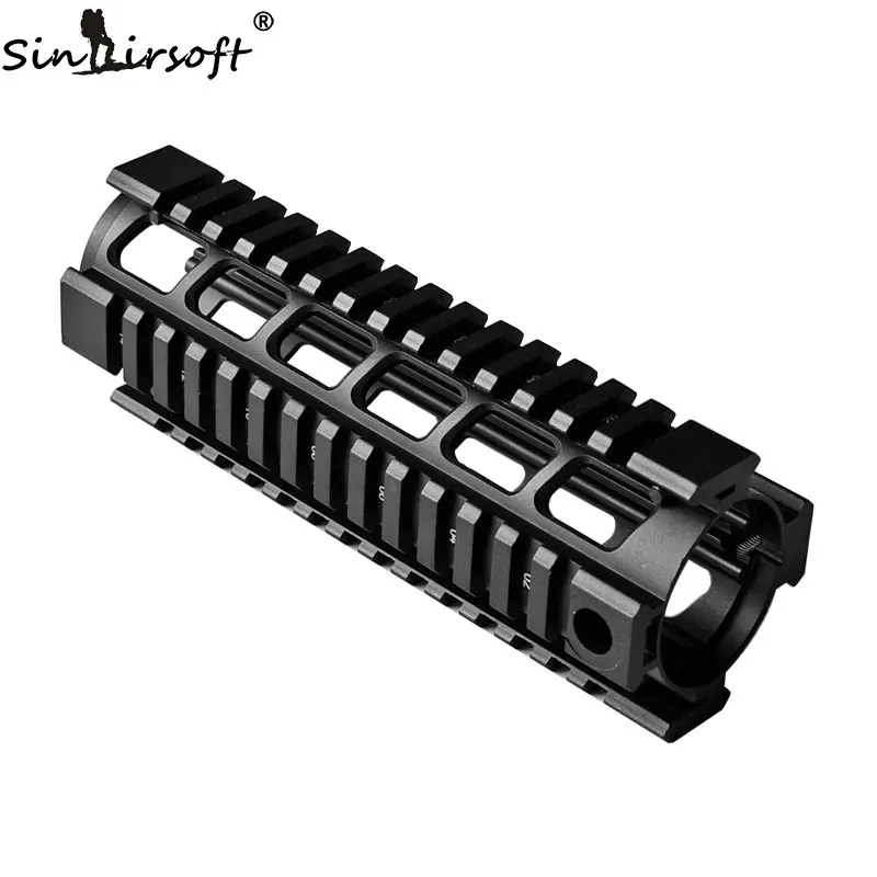Tactical Quad Rail M4 Drop in handguard carbin length 6.7 inch