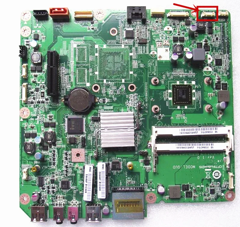 Подходит для материнской платы Lenovo C325 C225 20 &quotAIO с ЦП E450 1 66 ГГц DA0UDQMB6E0 90000078
