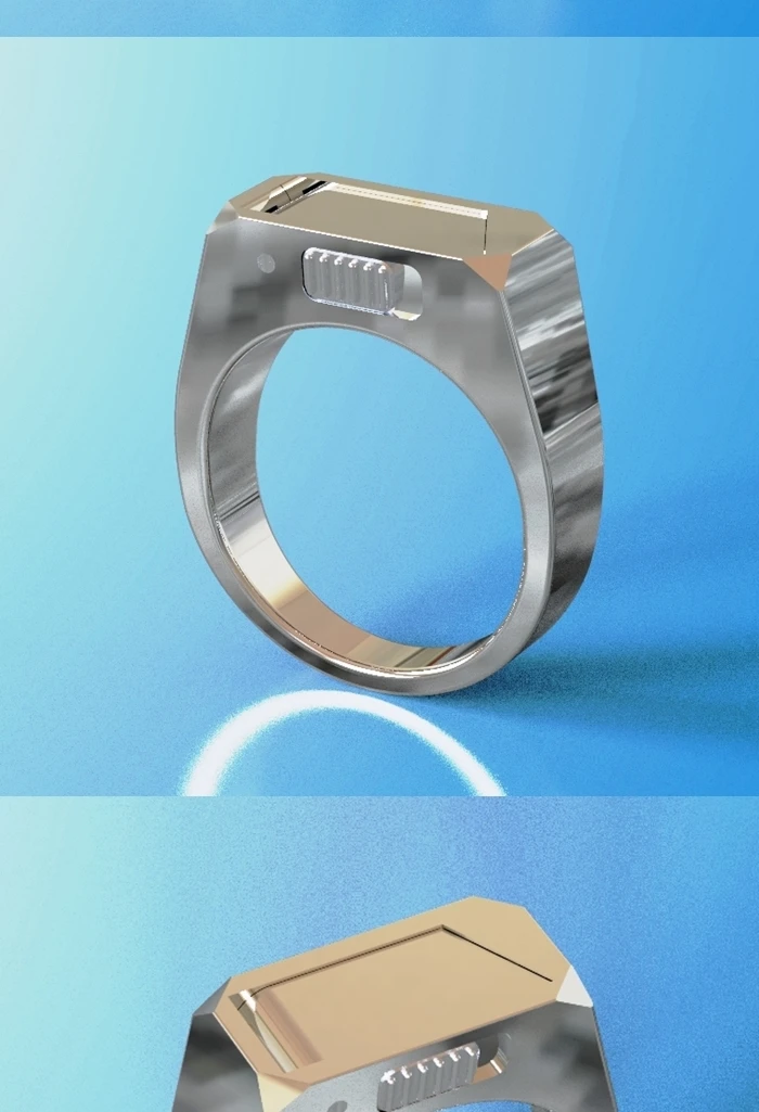 Роскошное титановое кольцо для самозащиты, литое в одном корпусе, высокопрочный инструмент для самозащиты, подарок для мальчика/девочки, друга, чтобы сохранить их в безопасности