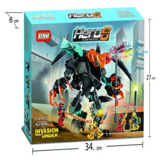 hero factory attack from below