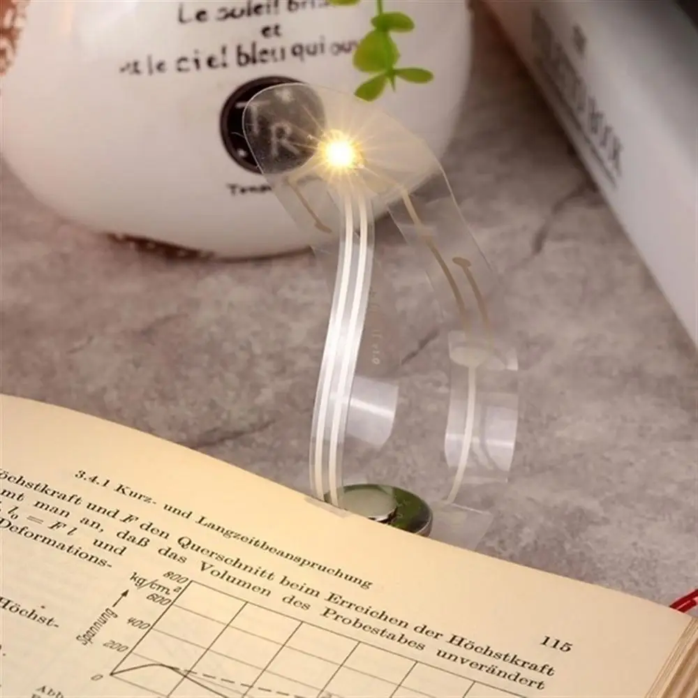 

Mini Book Light Ultra Bright Bookmark Night Lamp Flexible Creative LED Book Reading Light Holiday Gifts Bedroom Nightlight