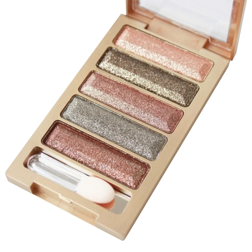 

2019New 5 Color Glitter Eyeshadow Makeup Eye Shadow Palette fenty 1pc Magnificent Metals Glitter and Glow Liquid Eyeshadow 5.7
