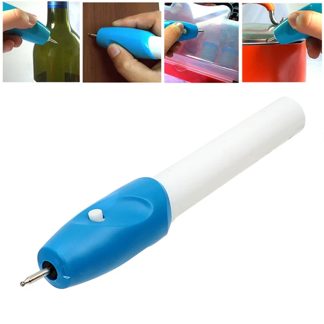 DIYWORK DIY Carve for Jewelry Metal Glass Mini Electric Engraving Tools Handmade Engraver Pen