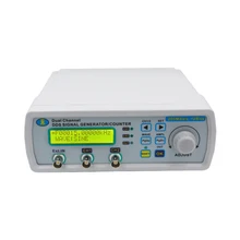 MHS-5200A двухканальный DDS Signe для квадратной волны треугольник генератор сигналов произвольной формы частотометр USB ttl порт ПК программное обеспечение