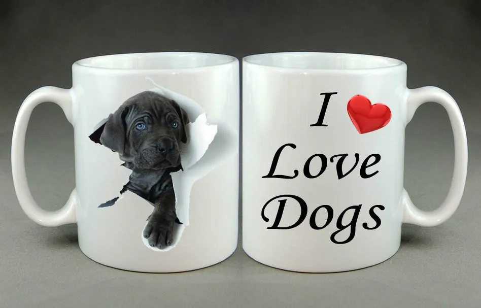 Pet I Love Dogs кружка для чая пива волшебные подарки на день рождения керамические