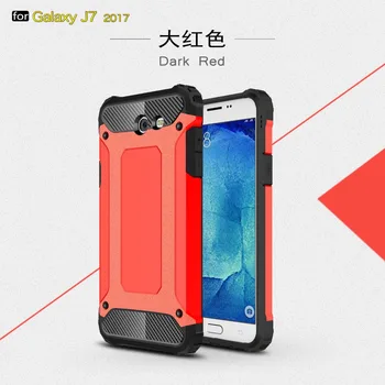 

20pcs/lot Diamond Armor TPU+PC hard shell cover case for Samsung Galaxy J3 J5 J7 2017 J320 J520 J720 hot sale cover case