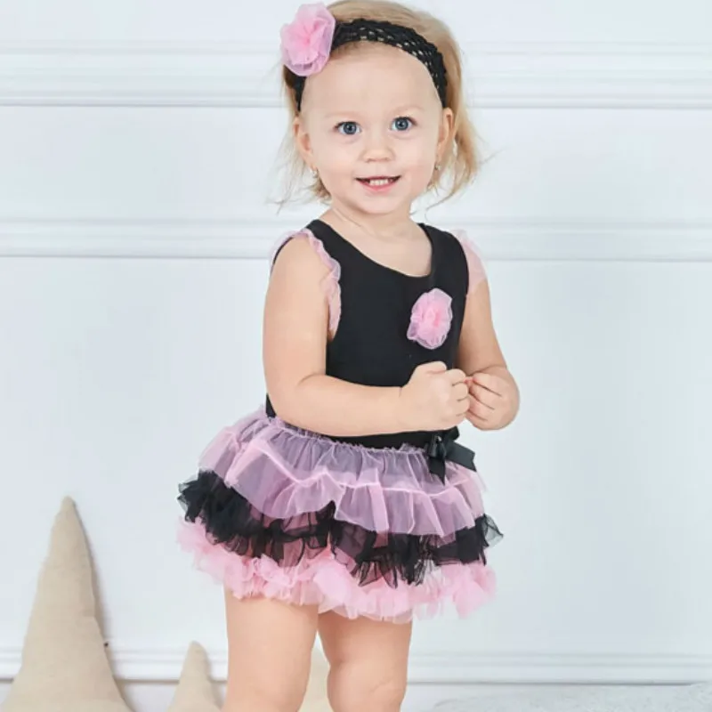 

2Pcs/Set Newborn Baby Girls Sleeveless Ruffles Romper Jumpsuit Clothes Outfits 2019 Summer Baby Rompers Roupas Bebes Girls Dress