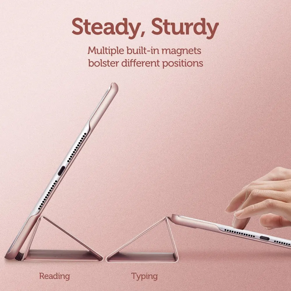 Чехол тройного сложения для iPad Mini 1/2/3 роскошный Шелковый Умный Магнитный чехол