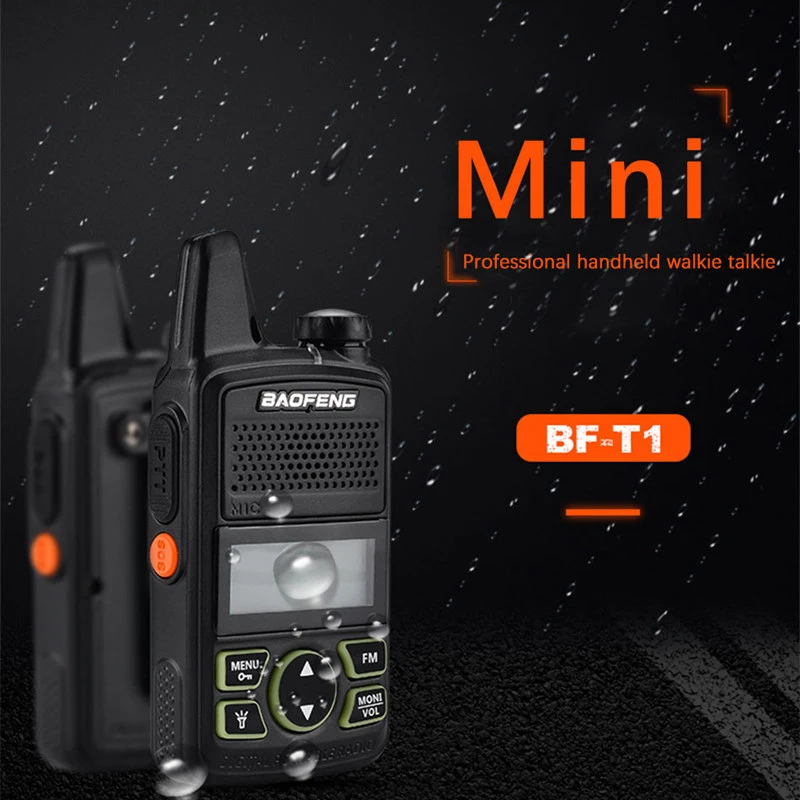 baofeng BF T1 BFT1 для cb мини комплект рация 2 шт автомобильная портативная рации ham