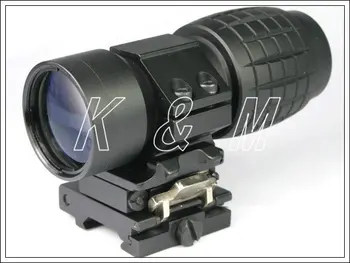 

wholesale 3 magnifier riflescope with Flip-up Mount