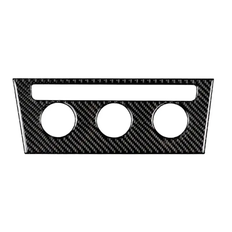 

Central control air conditioning rotating carbon fiber decorative stickers car interior modification accessories For Volkswagen