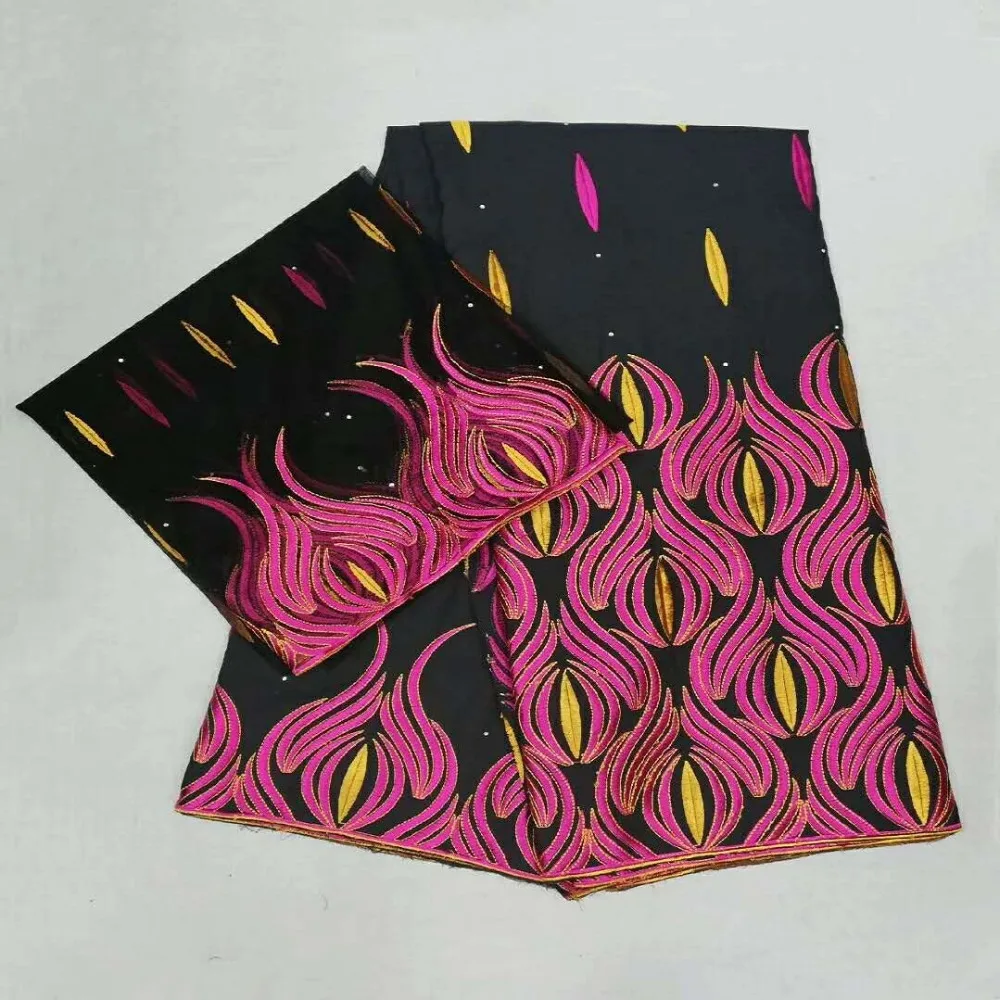

nice 100% cotton fabric with stones swiss african embroidery fabric beautiful african fabric embroidered cotton dress material