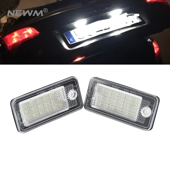 

3528SMD 12V led license light car pats license number plate lamps for Audi A6 /C6 (4F)/ S6/ A8 /S8 D3 (4E)