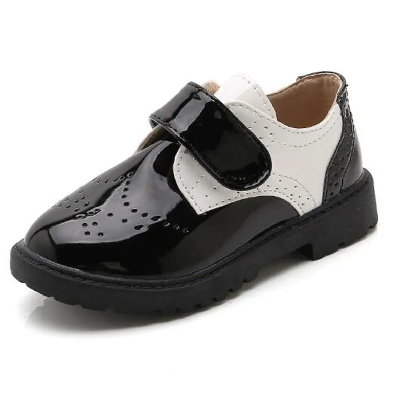 boys patent shoes