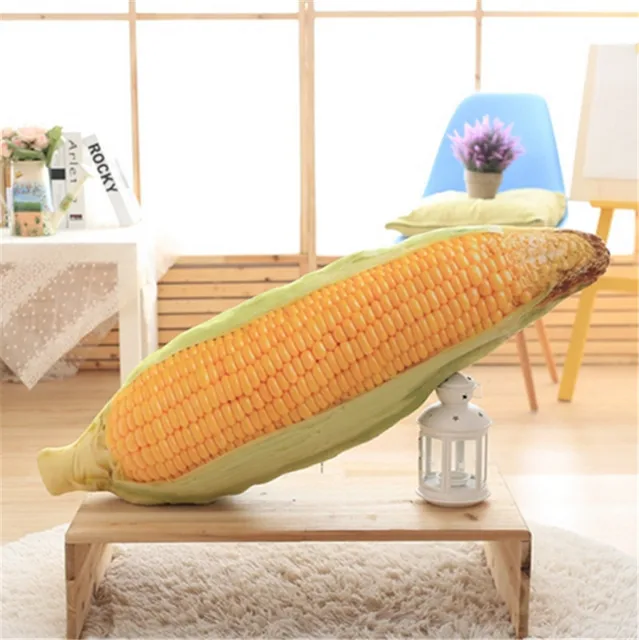 Fancytrader Giant Simulated Corn Pillow   Stuffed Soft Plush Vegetable Big Maize Room Decoration Toy 100cm