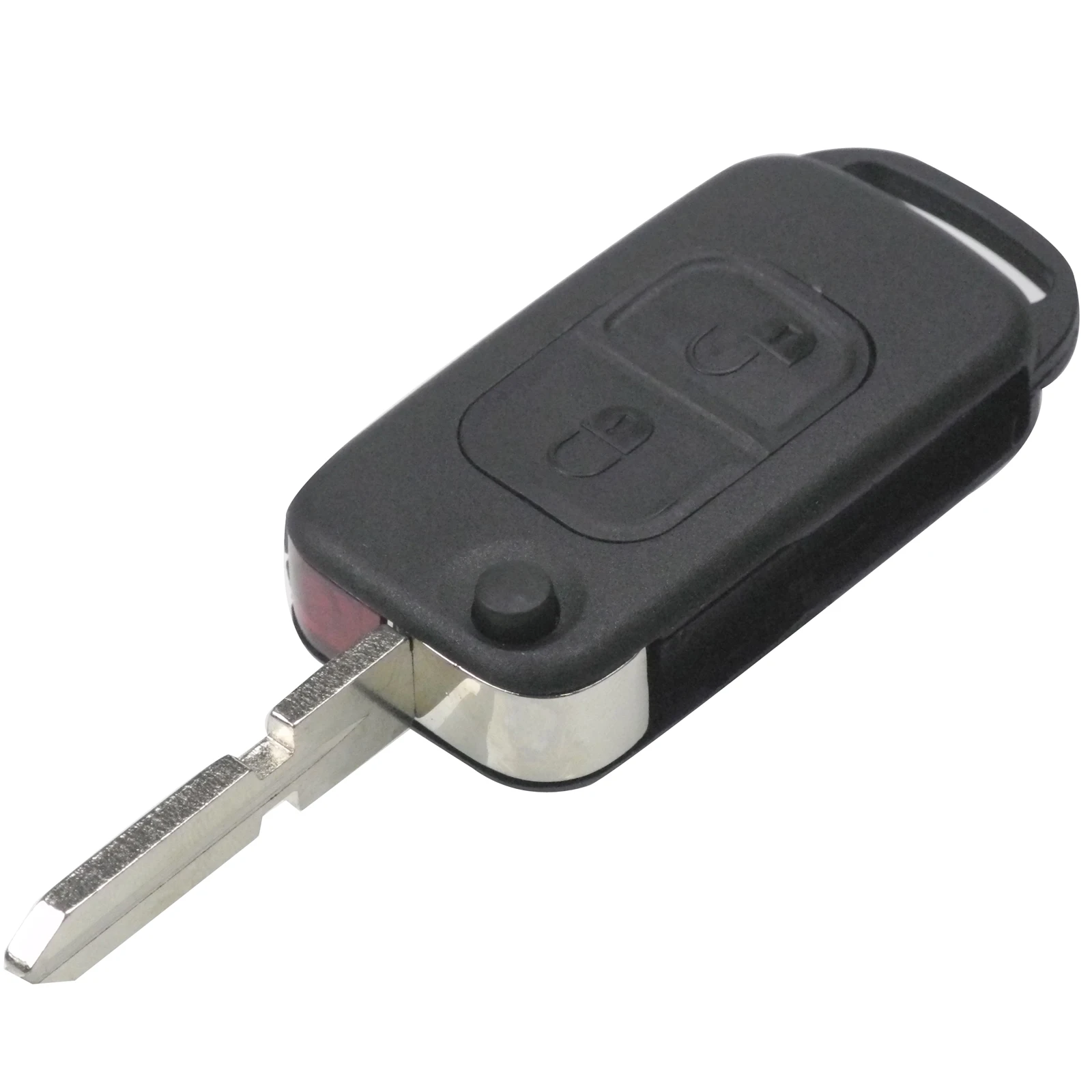 1/2/3/4 Buttons Replacement Remote Flip Folding Car Key Shell For Mercedes Benz W168 W124 W202 1984-2004 A C E For Two Smart - Цвет: 2B HU39