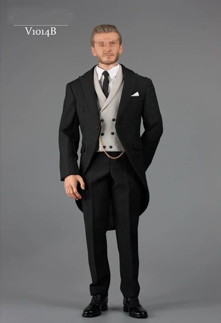 VORTOYS V1014B 1//6 Gentlemen/'s Suit Clothes Set F 12/'/' Narrow Shoulder Body