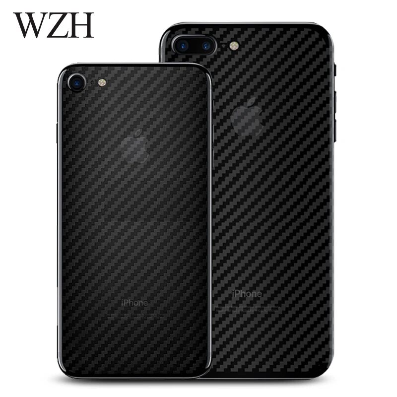 5 шт./лот для iphone 8 plus XS MAX полная 3D Защитная пленка задней панели из углеродного