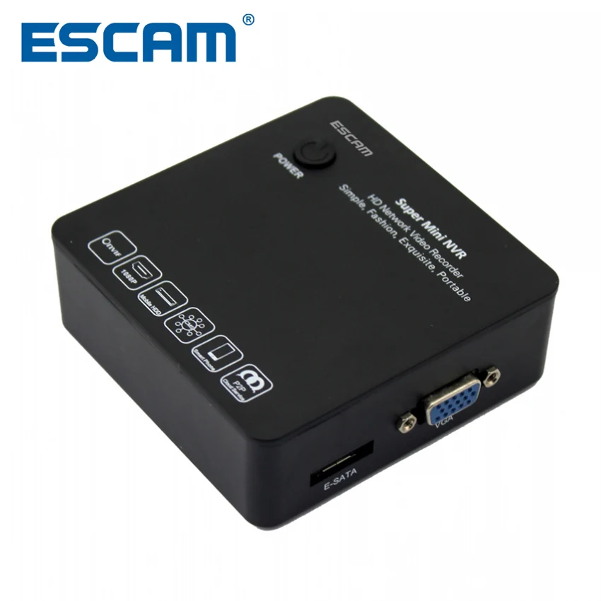 

Escam K108 Mini NVR Onvif 8 Channel 1080p/960p/720p Portable Network Video Recorder Support Onvif 3g Wififor for Ip Cameras