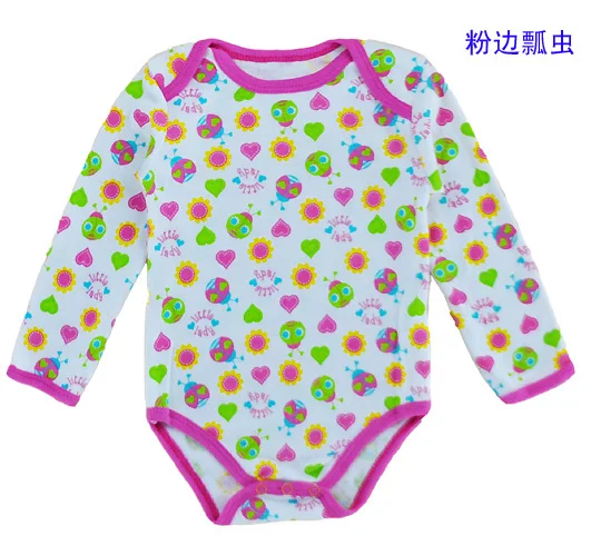 cheap baby clothing Baby Girl Bodysuit 100 cotton Infant Jumpsuit