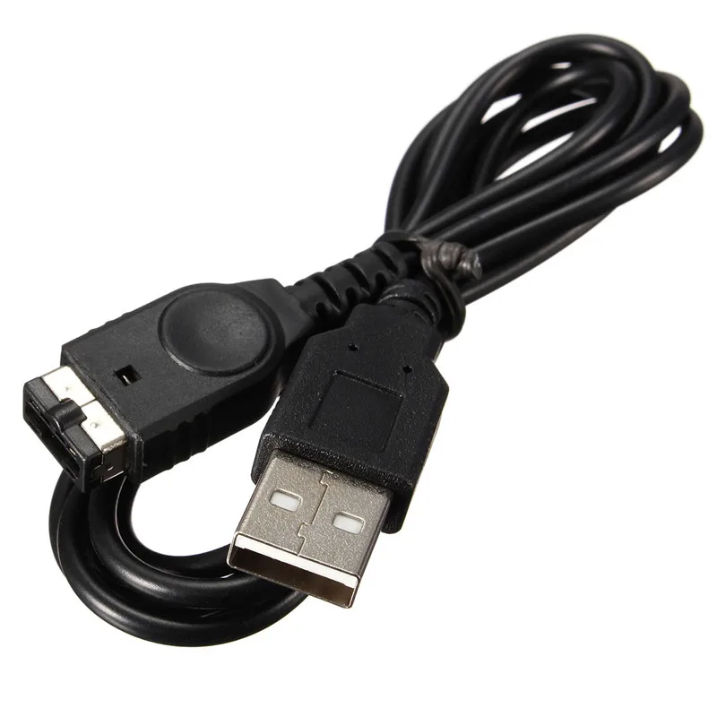 Черный 1,2 м 3.9ft usb зарядный кабель питания зарядное устройство для nintendo для игры Advance GBA SP Line