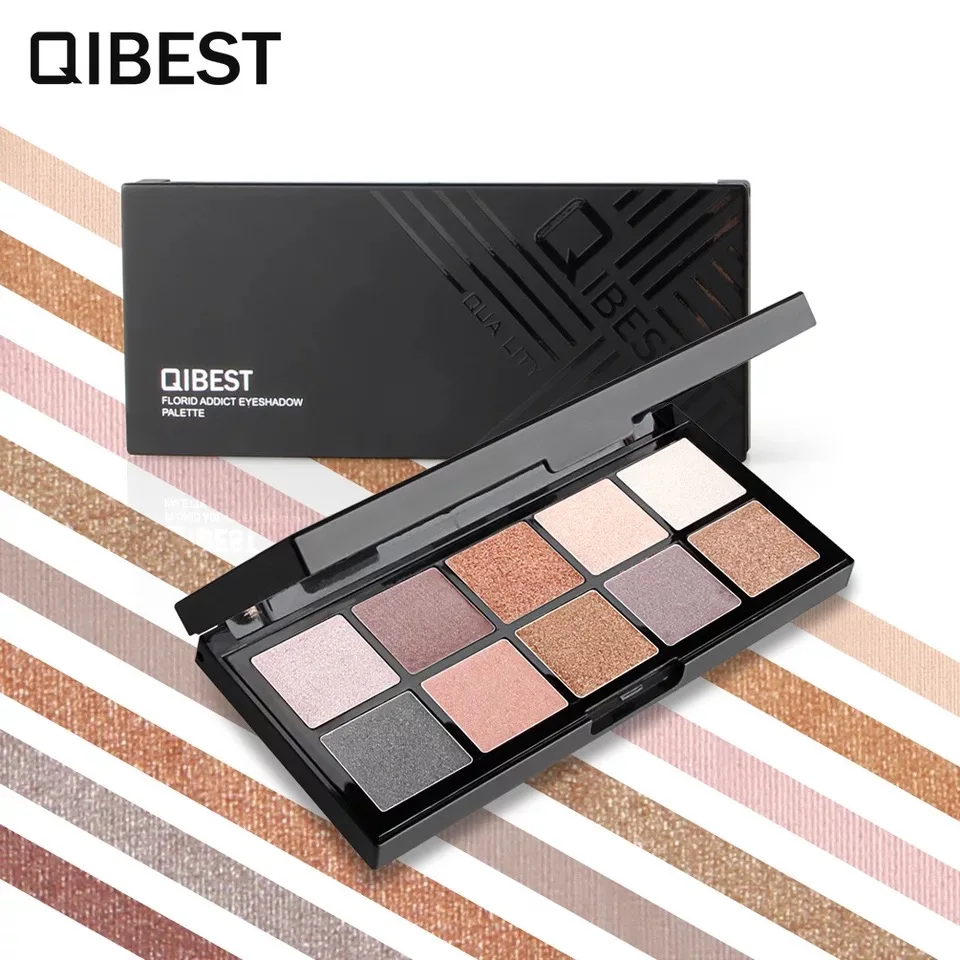 

10 color eyeshadow pearl matte eyeshadow earth color makeup plate