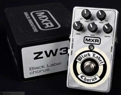 100% Original MXR ZW38 Zakk Wylde Black Label Chorus Guitar 