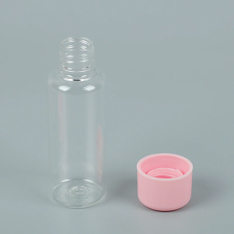 5 шт. мини косметический многоразовый контейнер для крема для лица, бутылка для лосьона, пластиковый прозрачный пустой контейнер для духов