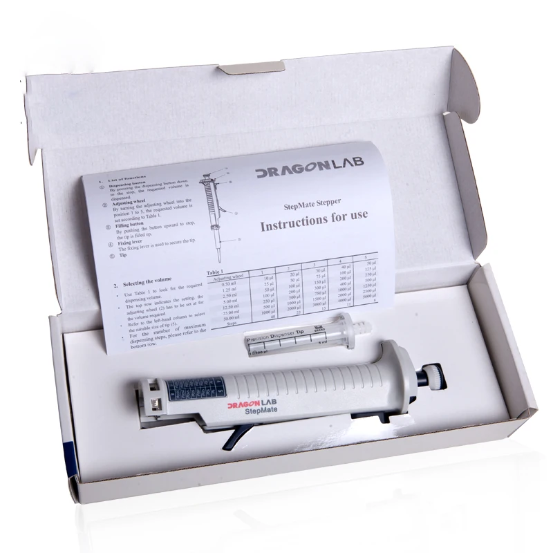 

lab Adjustable Pipette Repeator Pipettor Dropper dispenser Continuous distributor
