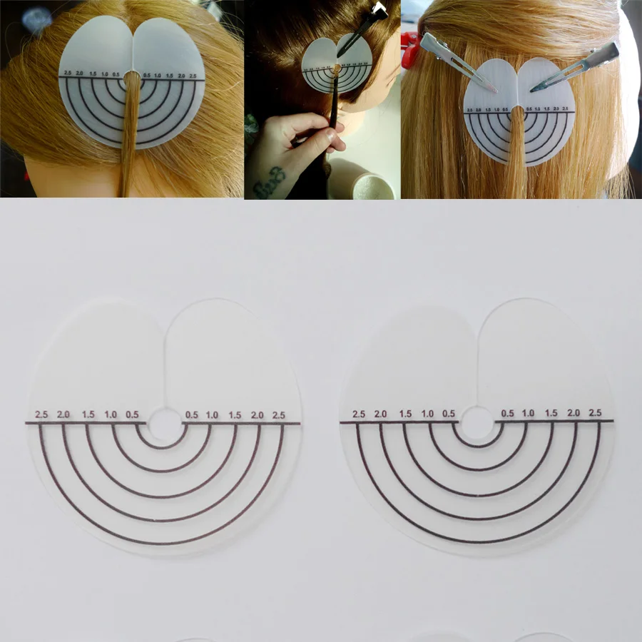 Hot sale 2017 100 pcs/lot New Fashion Good Easy Tools Heat Protector Shields for Hair Extension Useful Styling Tools|tool demagnetizer|shield