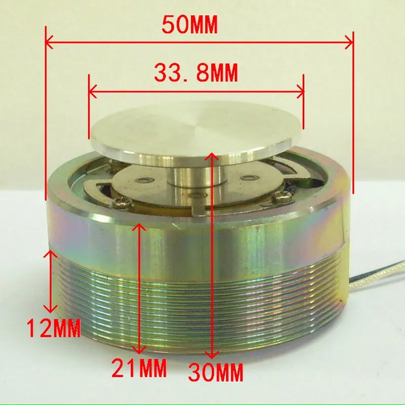 Altoparlante Risonanza 35mm 5W 4Ω - Altoparlante A Vibrazione Singola Con Magnete Interno Per PC, MP3, Cellulari - Foto 5