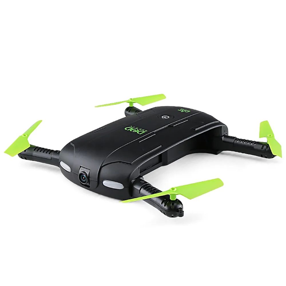 2017 Новый мини складной Радиоуправляемый Карманный Дрон WiFi FPV 0.3MP камера дроны g