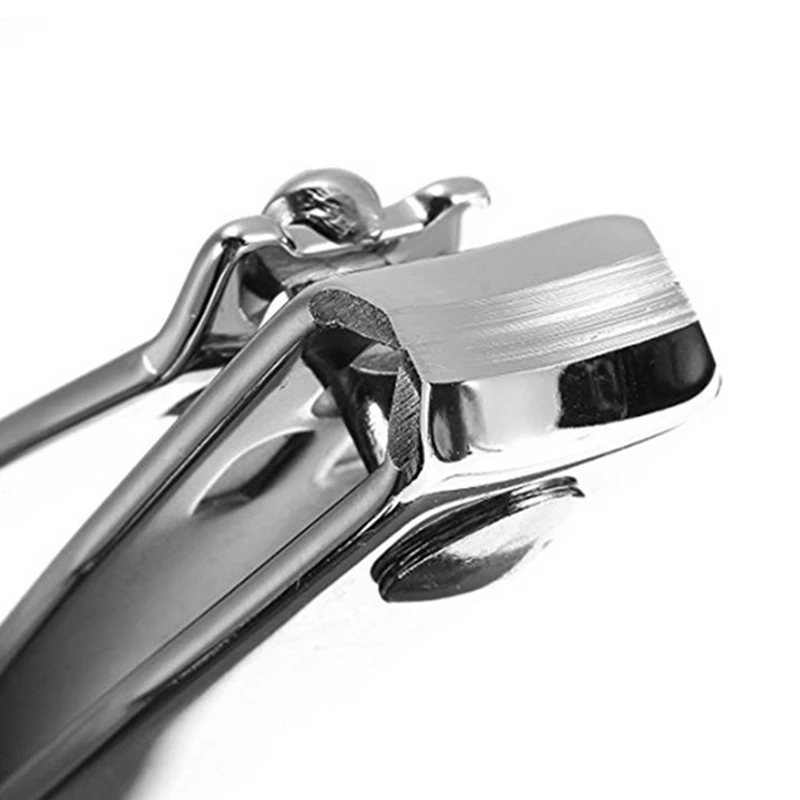 1 PC Handle Type Nail Clippers Carbon Steel Never Rusts Extreme Hardness Nail Clipper Portable Sturdy Lightweight Nail Scissors