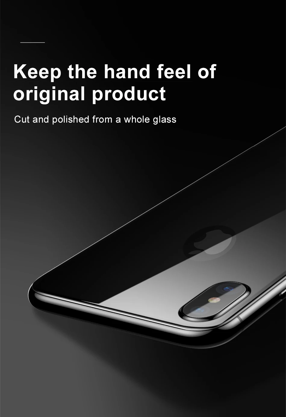 Защитная пленка для задней панели экрана Baseus из закаленного стекла для iPhone Xs Max XR, защитная пленка на заднюю панель для iPhone Xs Max XR