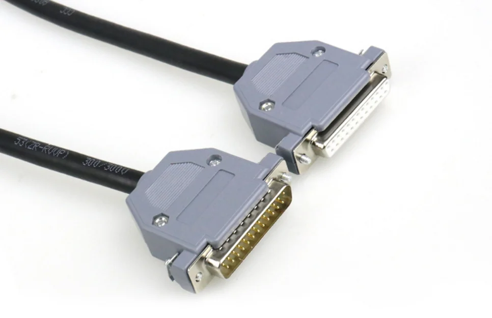 25 pin plug parallel connector computer 25 hole connector D SUB25P