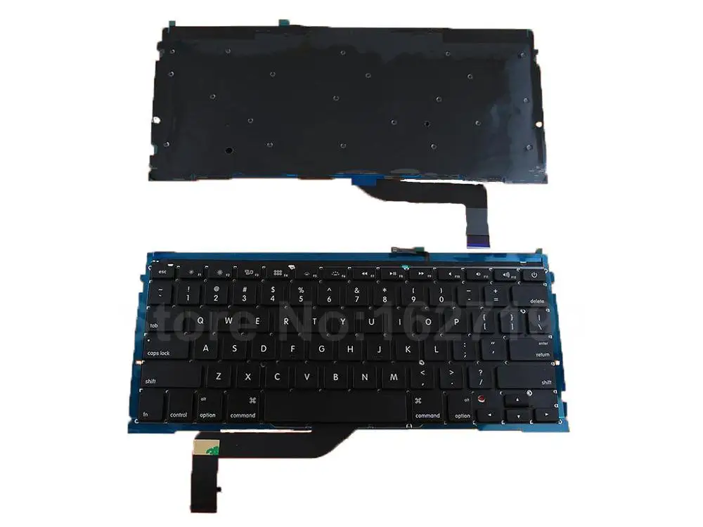 NEW US layout/Letter Laptop Keyboard for Apple Macbook Pro A1398 BLACK