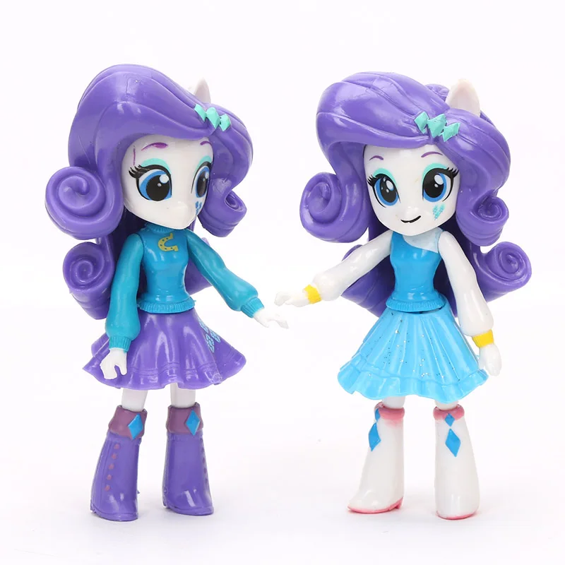 12 см 9 шт. 7 шт. игрушки My Little Pony friendly Is Magic Pony Набор фигурок Twilight Sparkle Rainbow Dash Fluttershy модель куклы