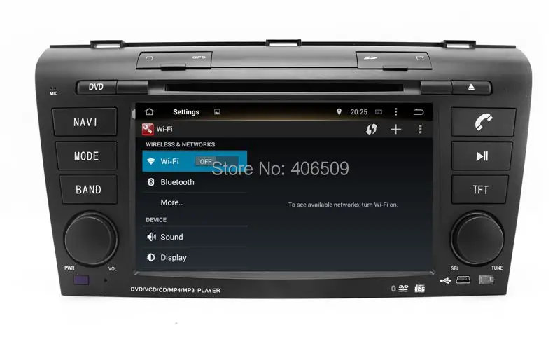 Perfect Android 8.0 Car DVD Player for Mazda 3 Mazda3 2004 2005 2006 2007 2008 2009 with GPS Navigation BT Radio USB WIFI 8Core 4G+32G 2