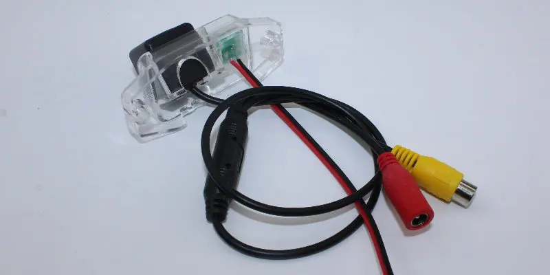 7Liislee Car Reverse Rear View Camera For Toyota Land Cruiser Prado 2015 2016  Connect Original Factory Screen  RCA Adapter
