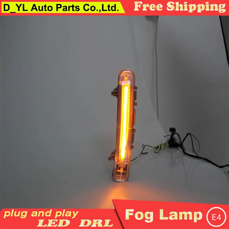 Special Price Car styling For Ford edge 2010-2014 LED DRL For edge High brightness guide LED DRL led fog lamps daytime running lights A style