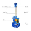 Juguete Musical divertido ukelele instrumentos guitarra infantil Montessori juguetes educativos para niños juegos de desarrollo Musical regalos ► Foto 2/6